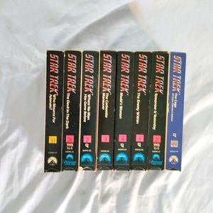 Star trek episodes set VHS